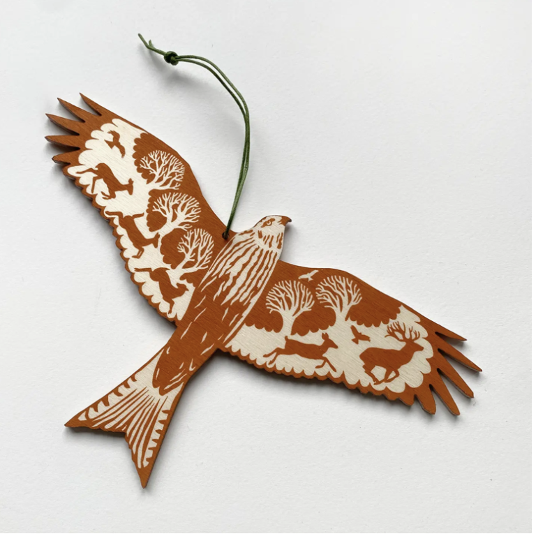 Folded Forest Kite Decoration